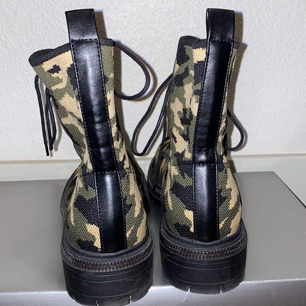 Army Print Combat Boots - image 5